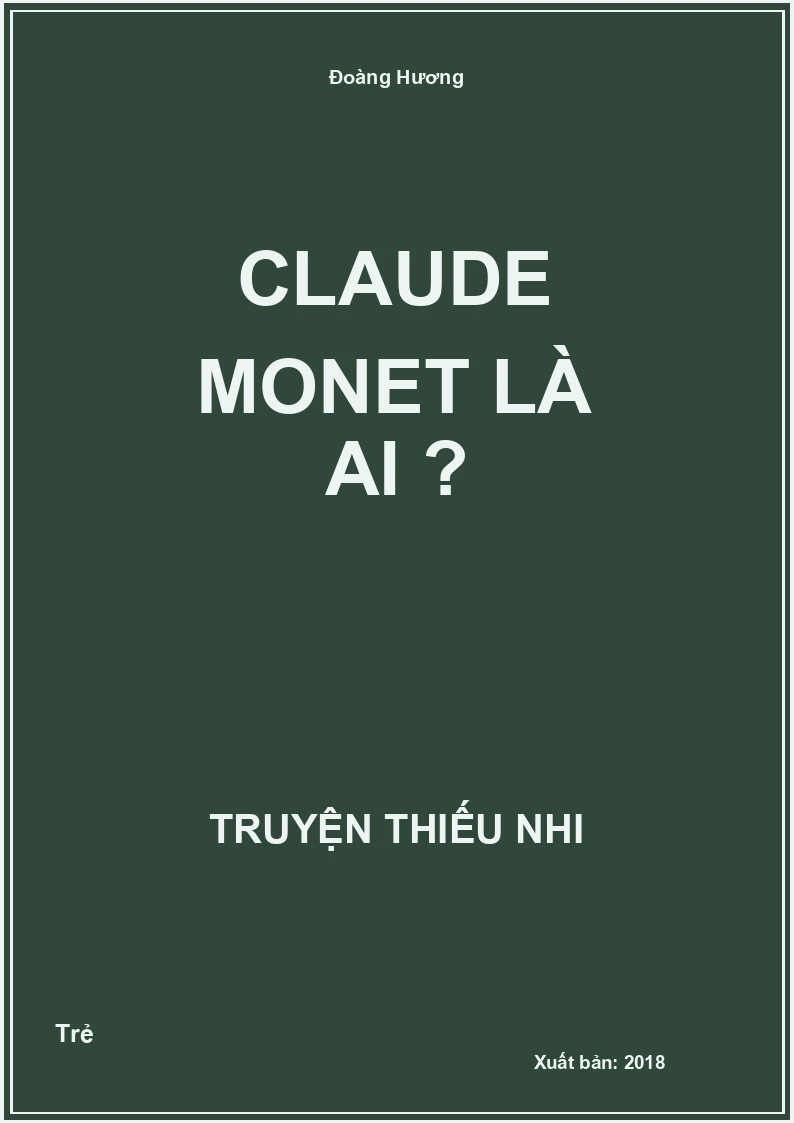 Claude Monet Là Ai ?