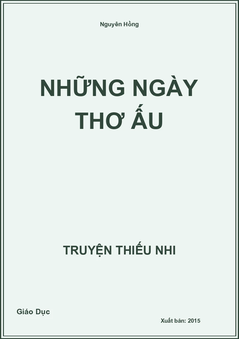 Những Ngày Thơ Ấu