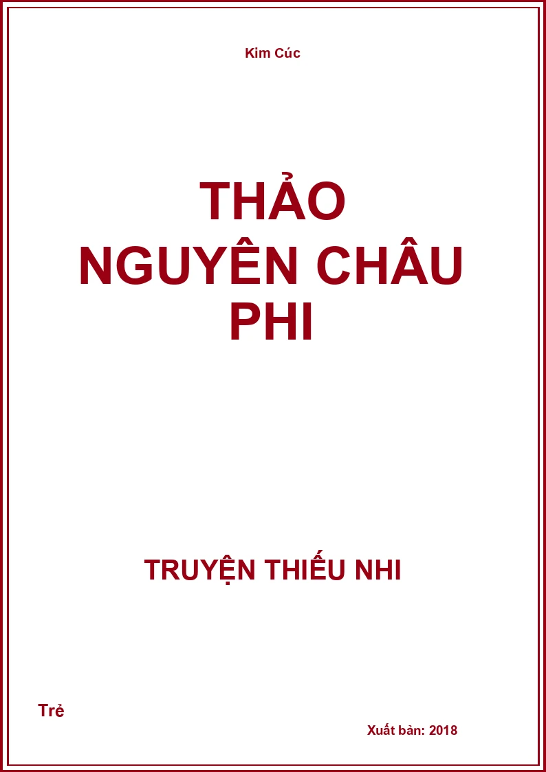 Thảo Nguyên Châu Phi