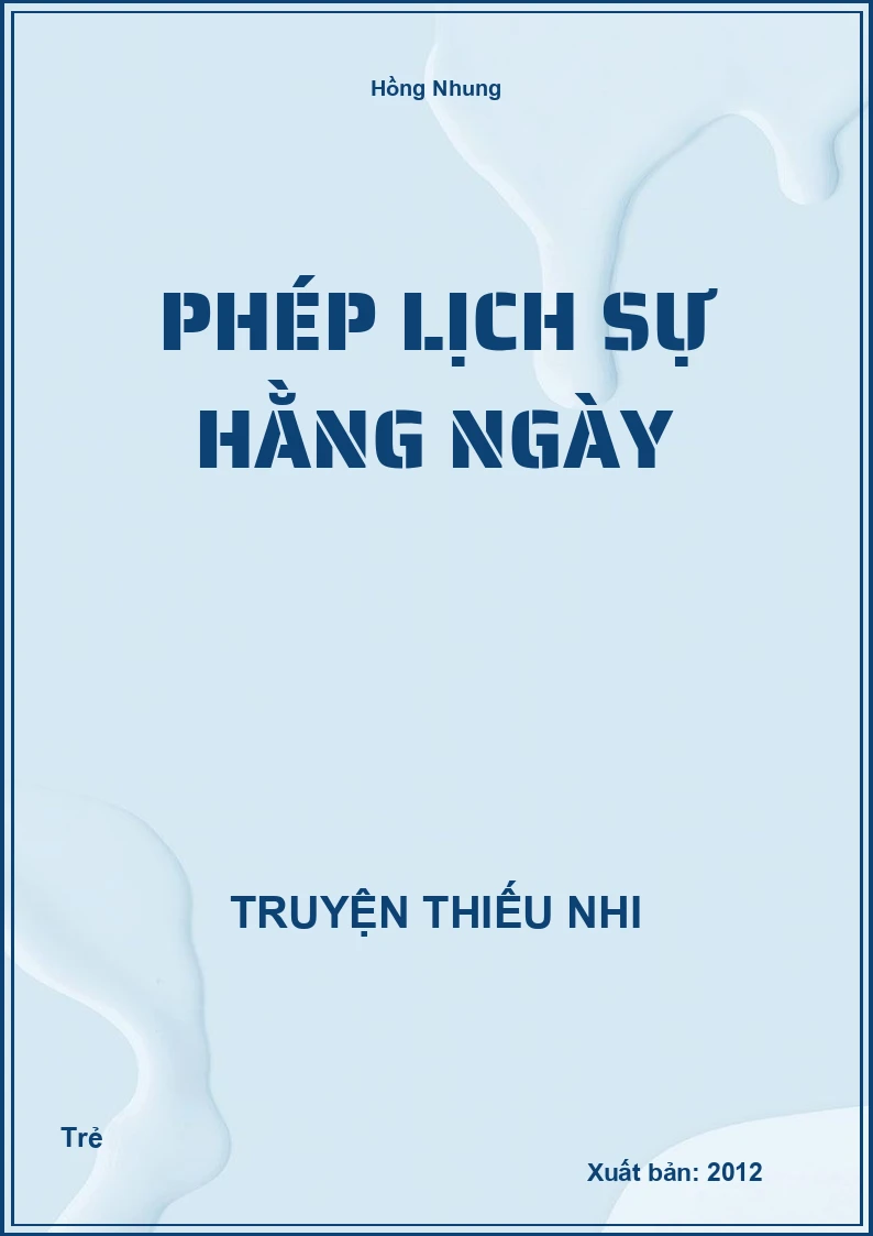 Phép Lịch Sự Hằng Ngày