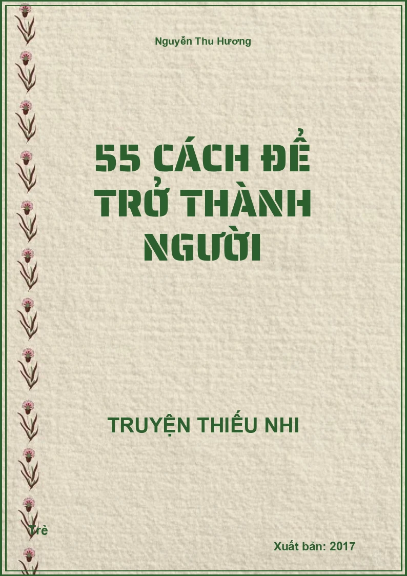 55 Cách Để Trở Thành Người