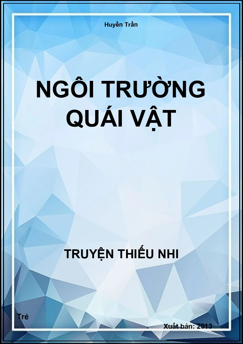 Ngôi Trường Quái Vật