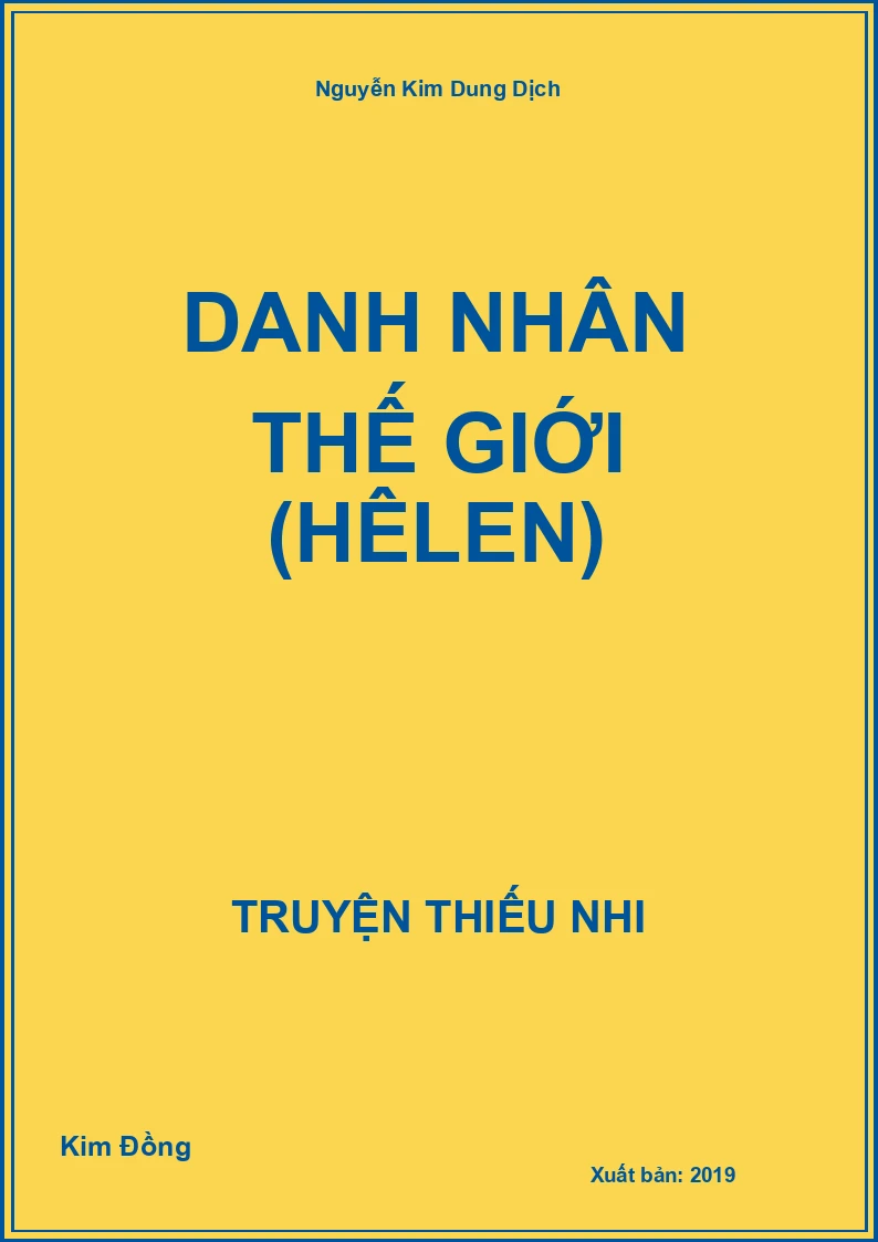 Danh Nhân Thế Giới (Hêlen)