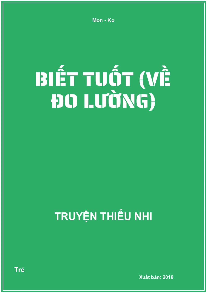 Biết Tuốt (Về Đo Lường)