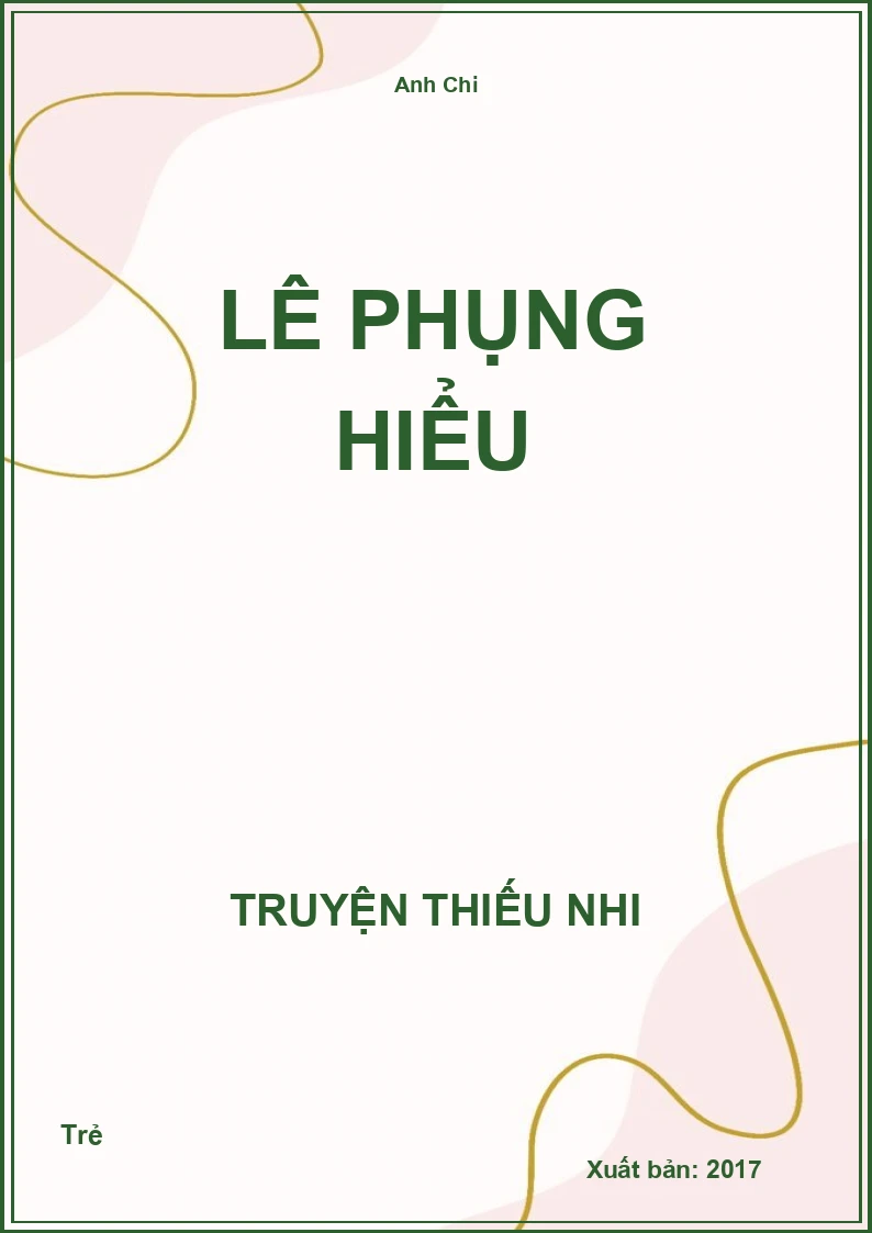 Lê Phụng Hiểu