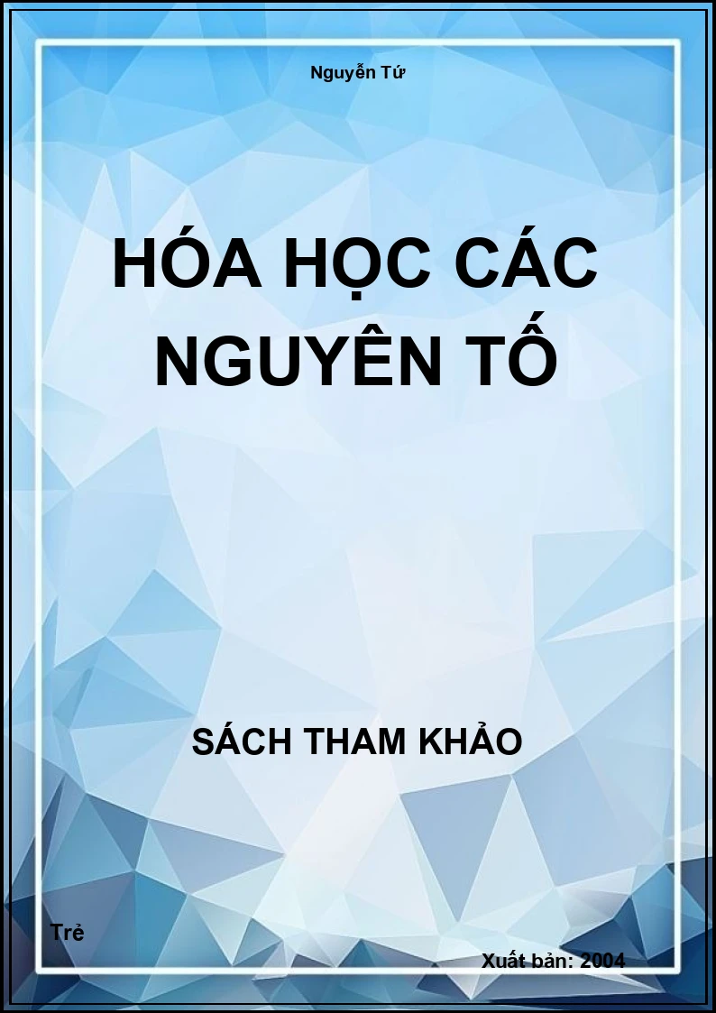 Hóa học các nguyên tố