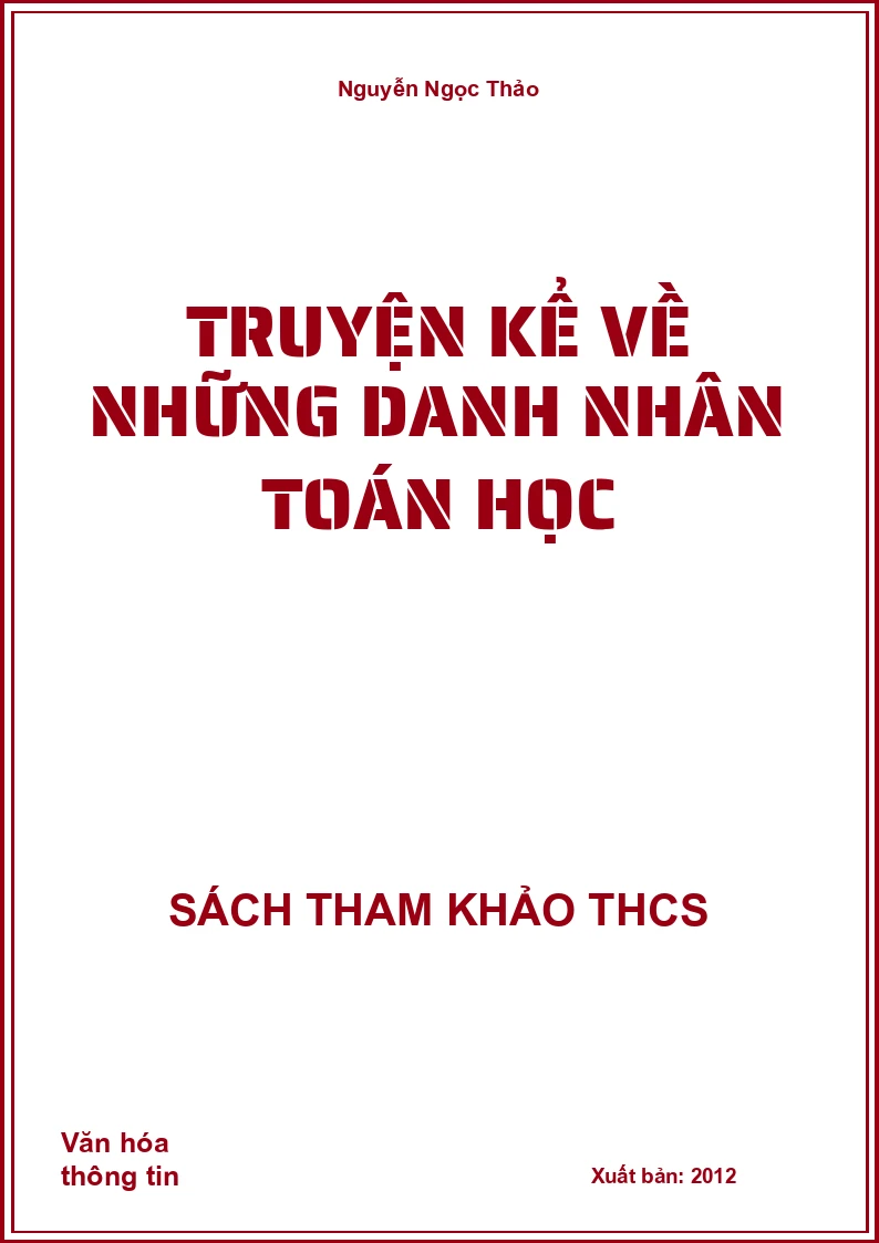 Truyện kể về những danh nhân Toán học