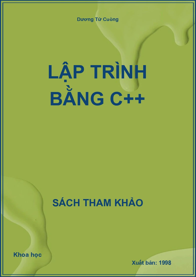 Lập trình bằng C++