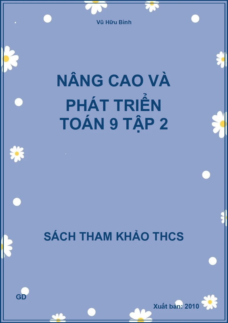 Nâng cao và phát triển Toán 9 Tập 2