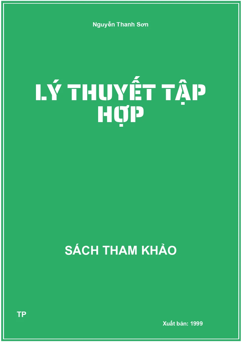 Lý thuyết tập hợp