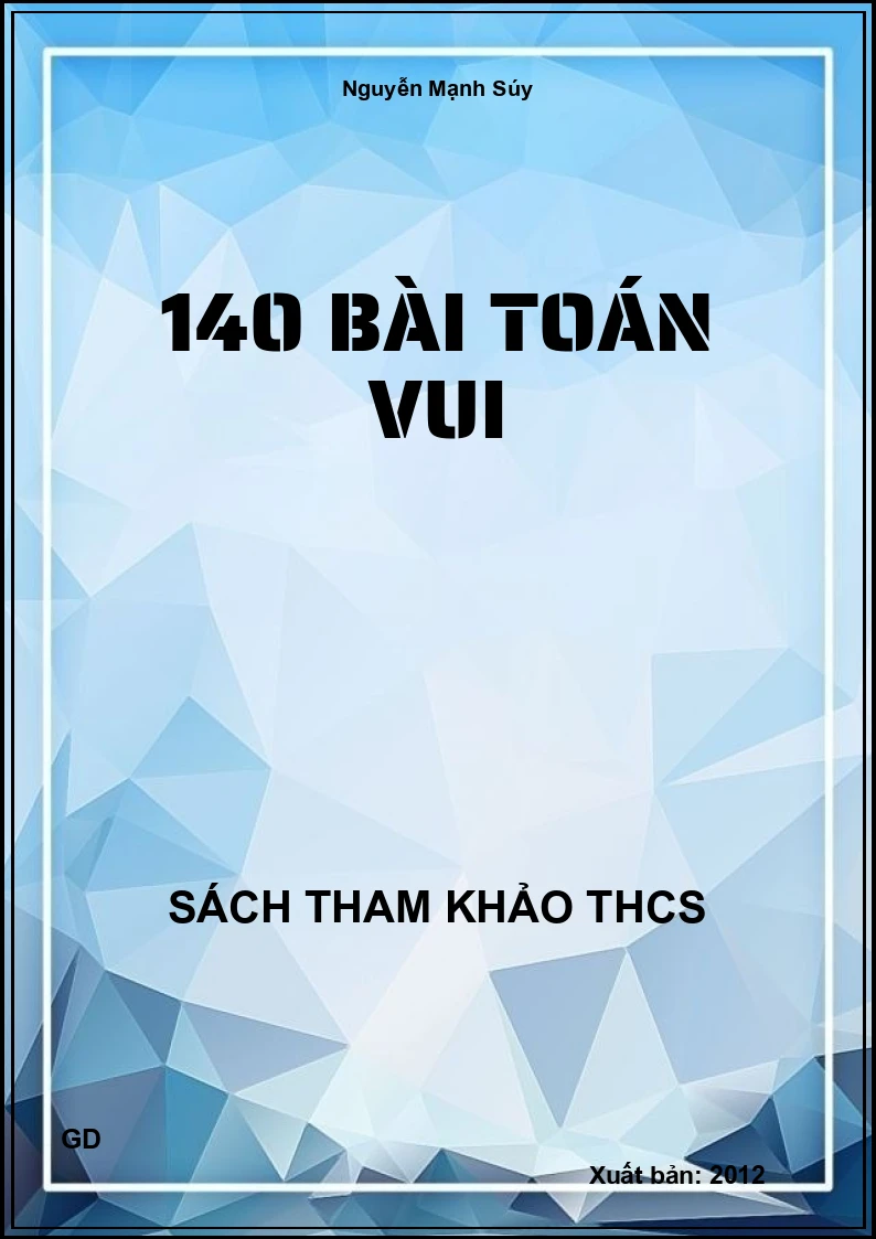 140 bài Toán vui