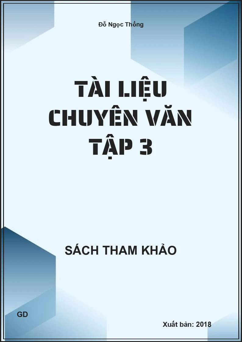 Tài liệu chuyên văn tập 3