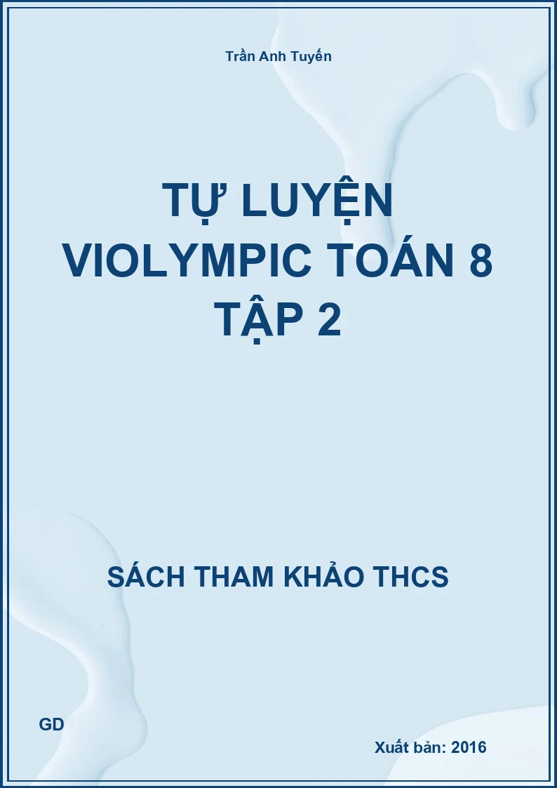 Tự luyện Violympic Toán 8 Tập 2
