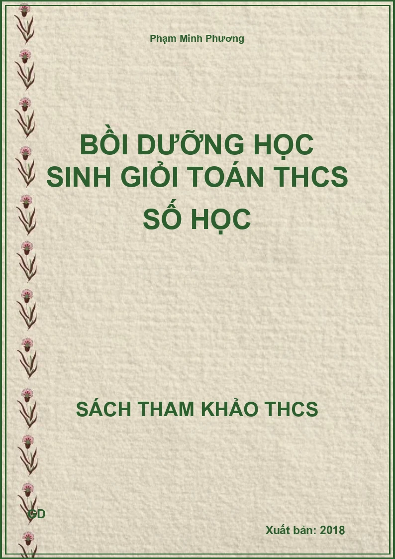 Bồi dưỡng học sinh giỏi Toán THCS số học
