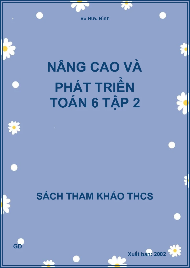 Nâng cao và phát triển Toán 6 Tập 2