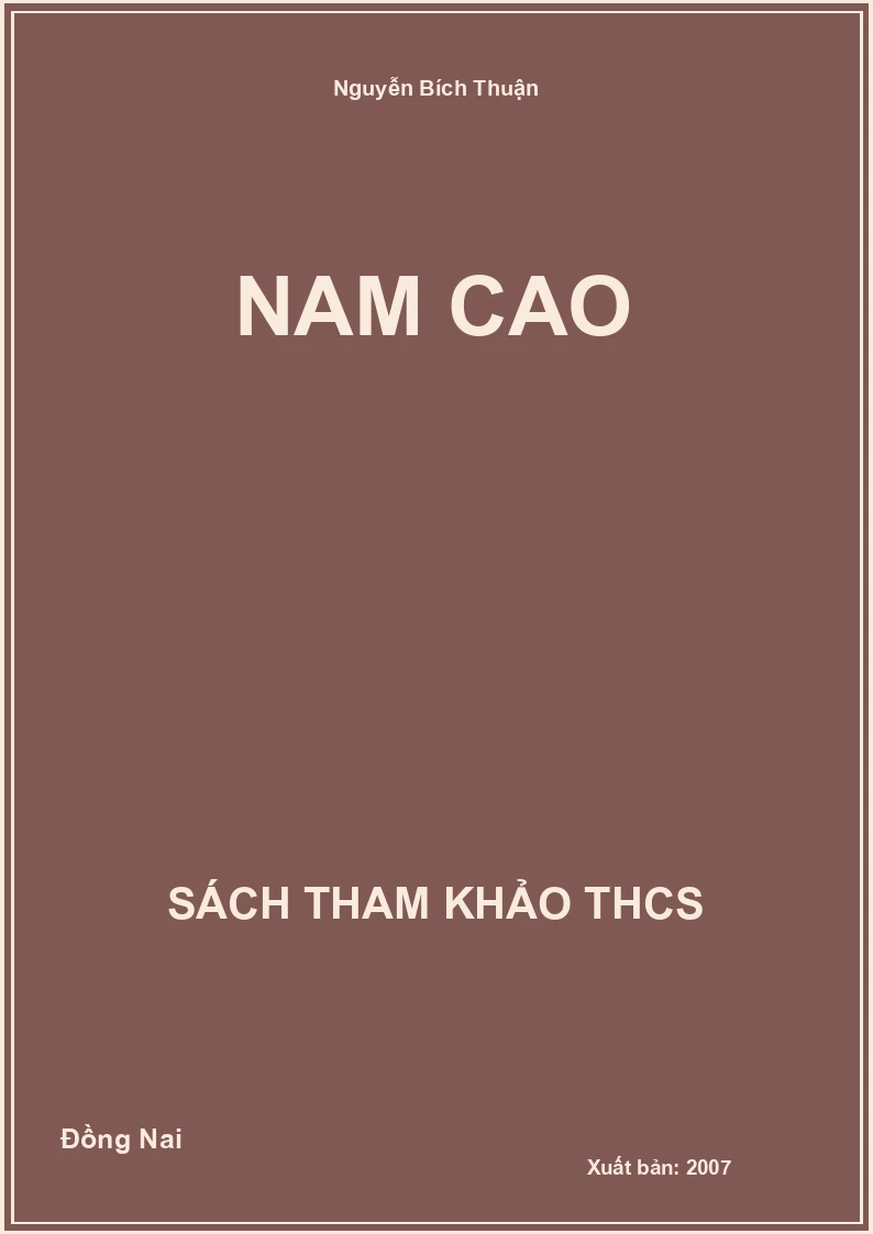Nam Cao