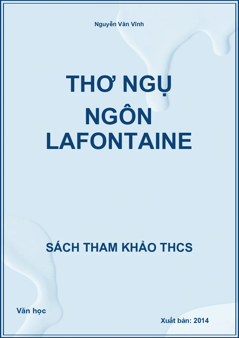 Thơ ngụ ngôn Lafontaine