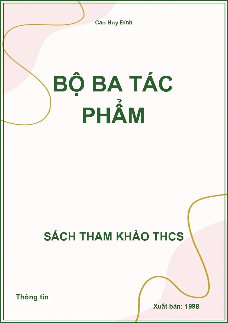 Bộ ba tác phẩm