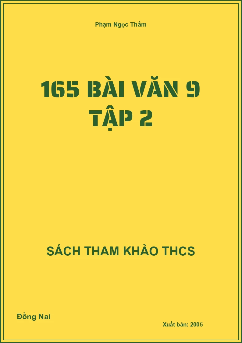 165 bài văn 9 tập 2