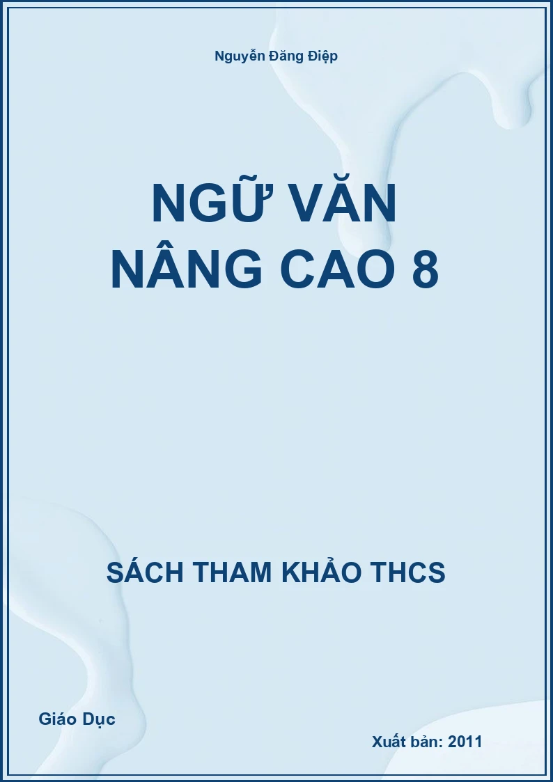Ngữ văn nâng cao 8