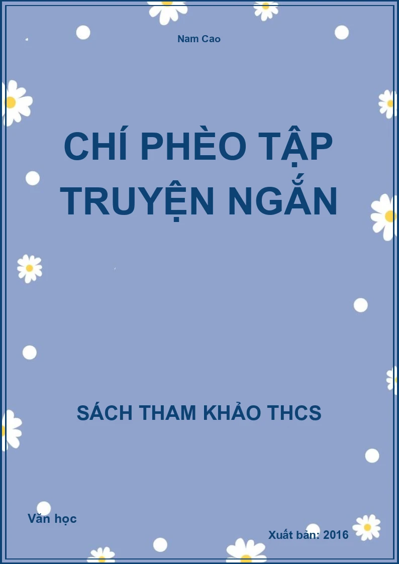 Chí Phèo tập truyện ngắn