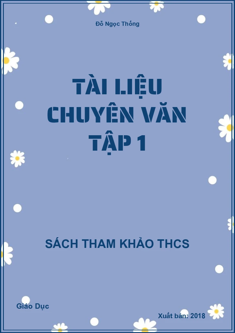 Tài liệu chuyên văn tập 1