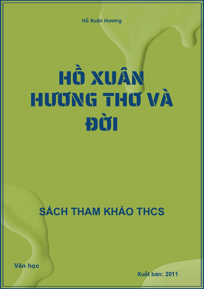 Hồ Xuân Hương thơ và đời