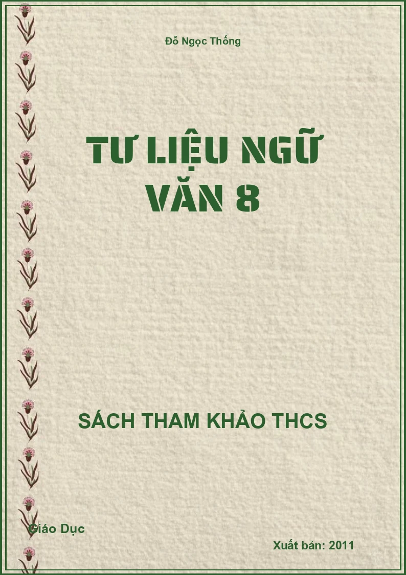 Tư liệu ngữ văn 8