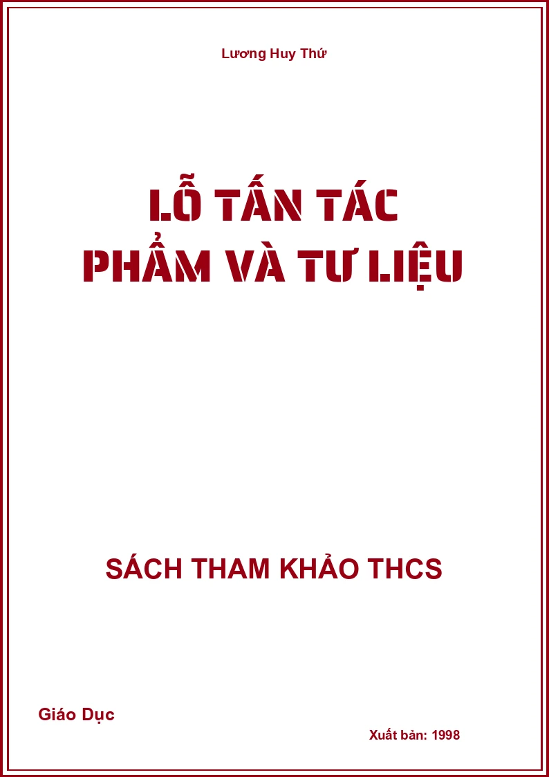 Lỗ Tấn tác phẩm và tư liệu