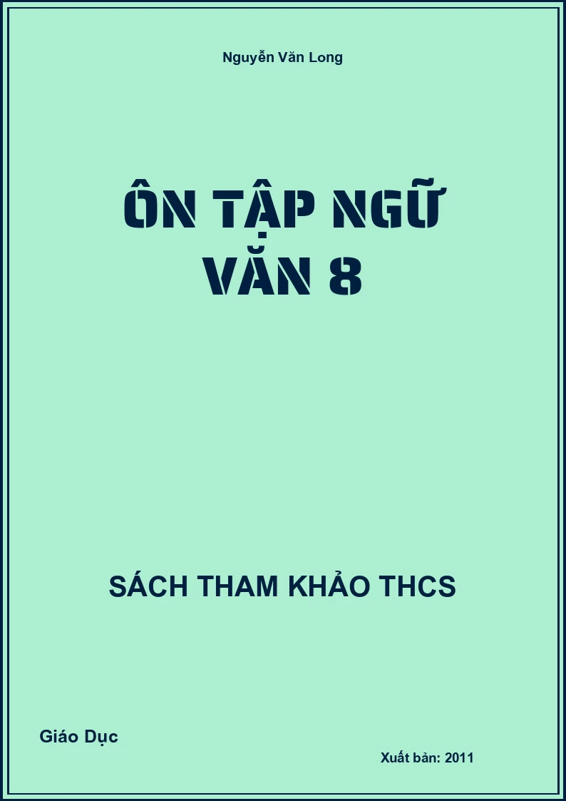 Ôn tập ngữ văn 8