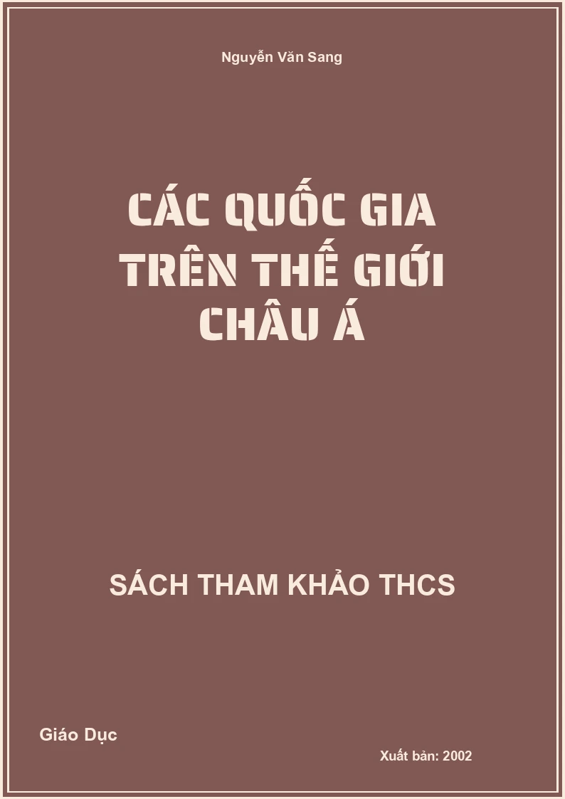 Các quốc gia trên thế giới Châu Á