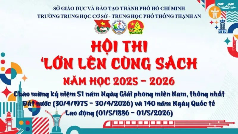 Hội thi “Lớn lên cùng sách” – Khơi nguồn tri thức, nuôi dưỡng tâm hồn học sinh