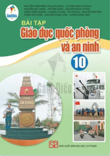 SÁCH BÀI TẬP GIÁO DỤC QUỐC PHÒNG VÀ AN NINH 10