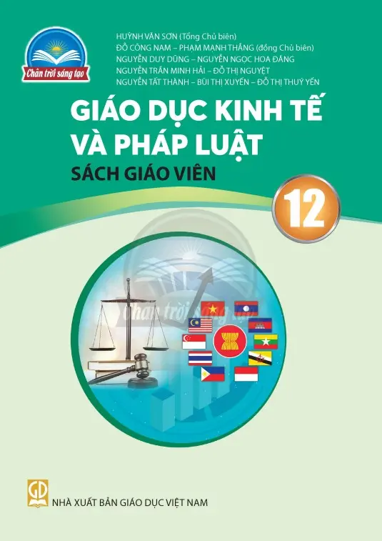 SÁCH GIÁO VIÊN GIÁO DỤC KINH TẾ VÀ PHÁP LUẬT 12 CTST