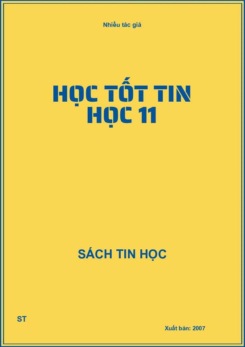 Học tốt tin học 11
