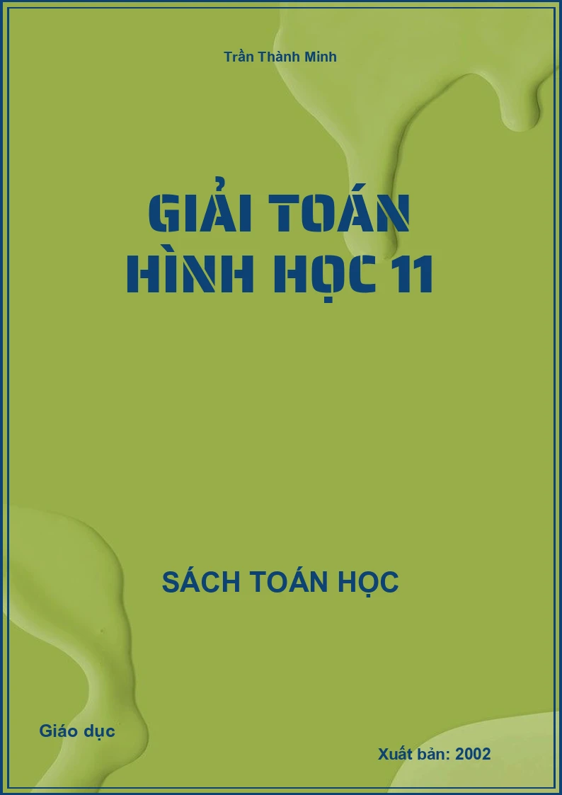 Giải toán hình học 11
