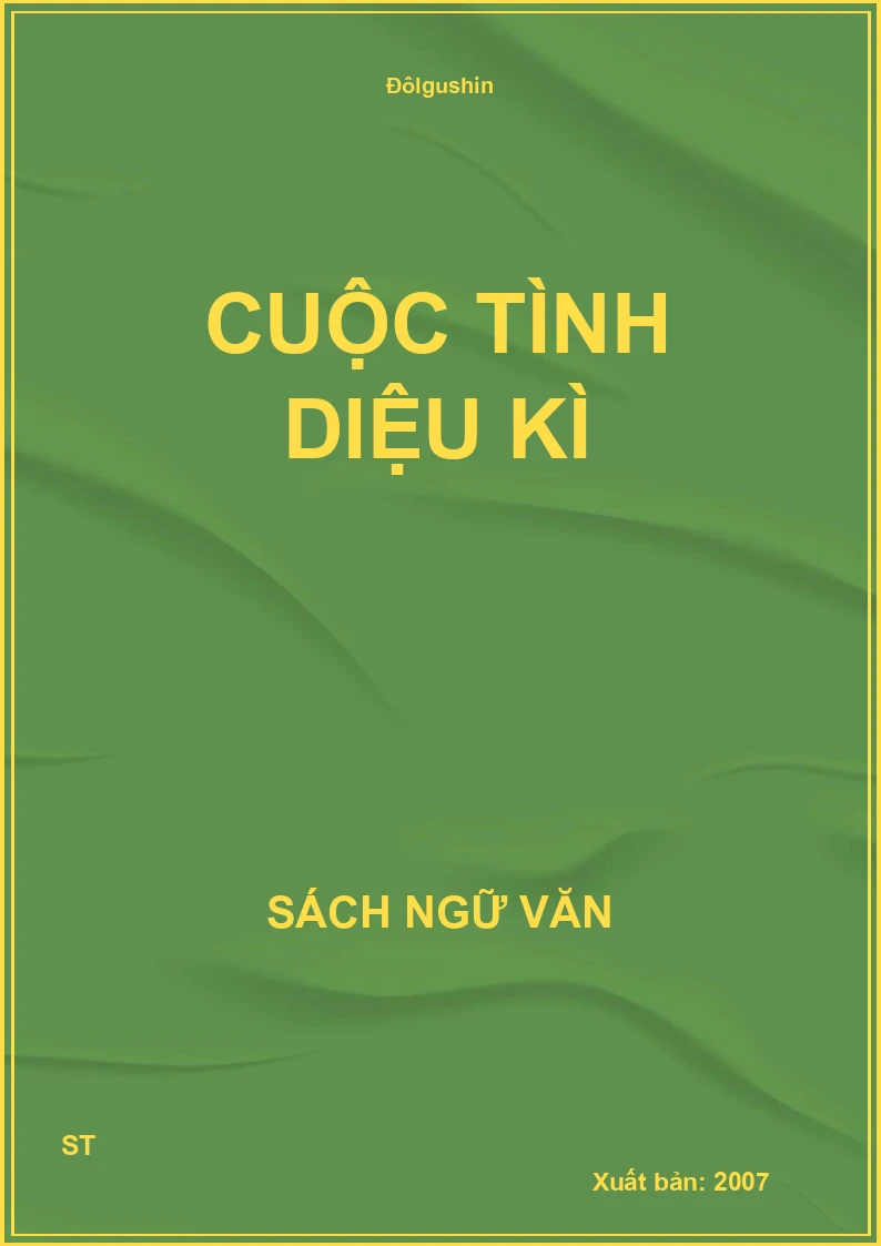 Cuộc tình diệu kì