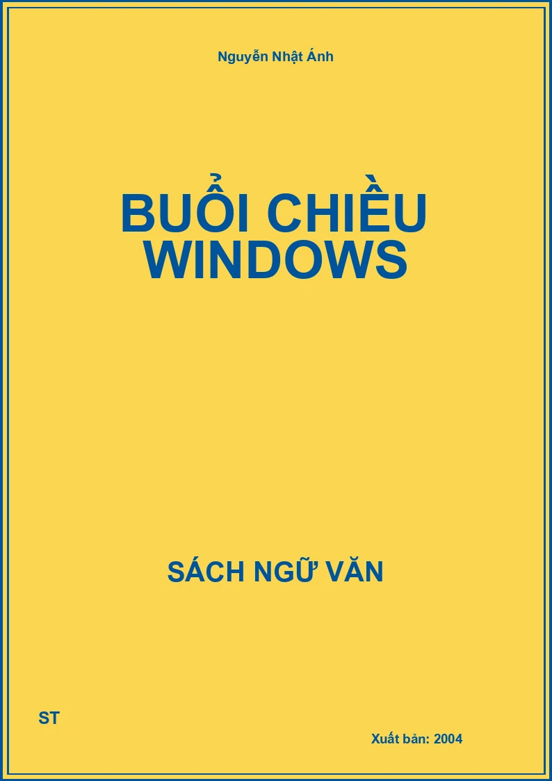 Buổi chiều Windows