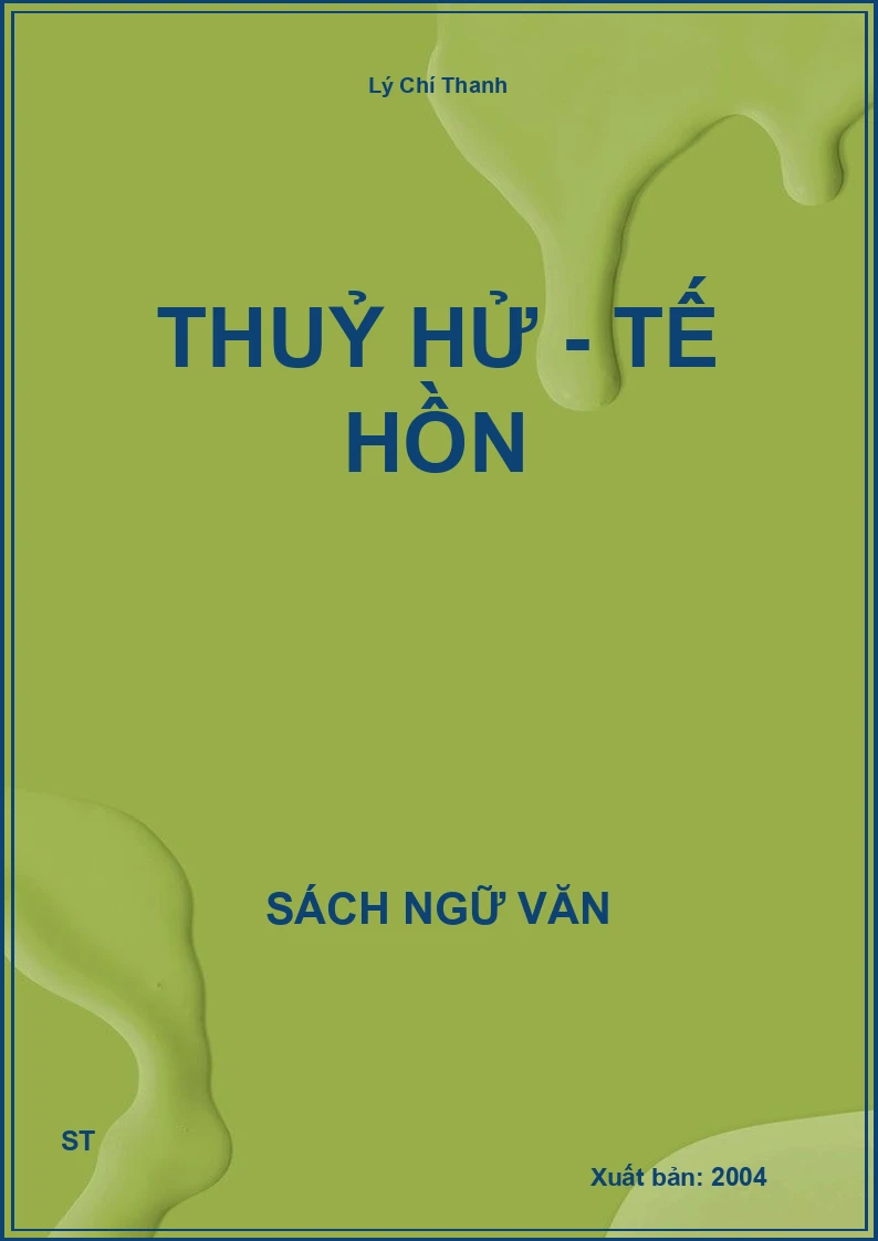 Thuỷ Hử - Tế Hồn