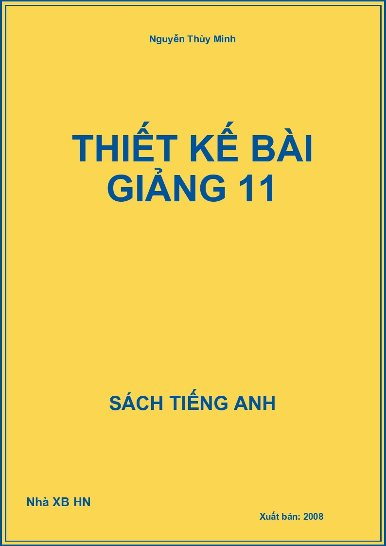 Thiết kế bài giảng 11