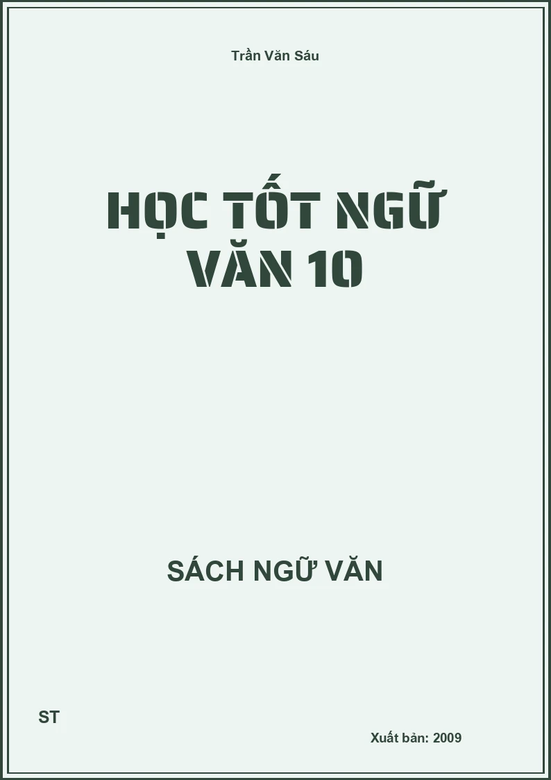 Học tốt Ngữ Văn 10