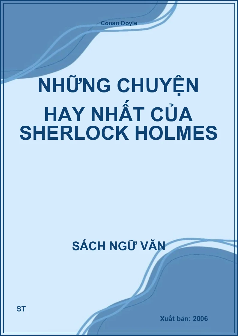 Những chuyện hay nhất của Sherlock Holmes