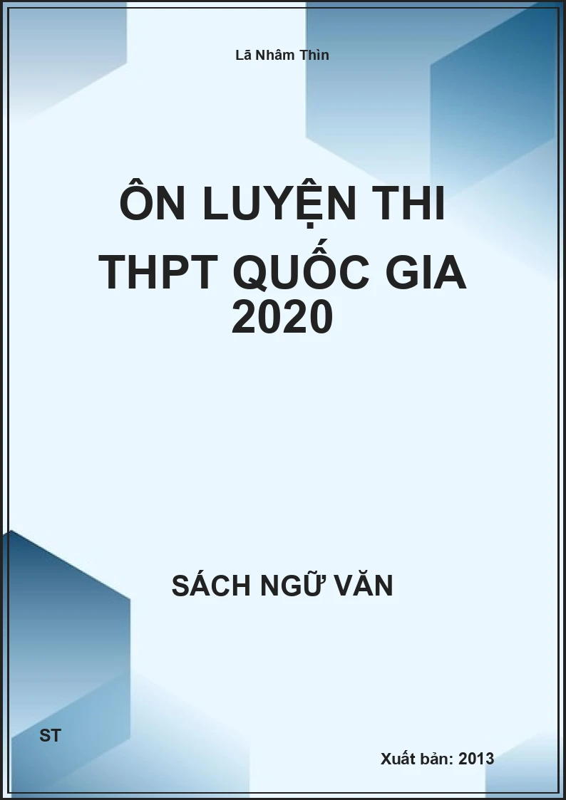 Ôn luyện thi THPT Quốc gia 2020