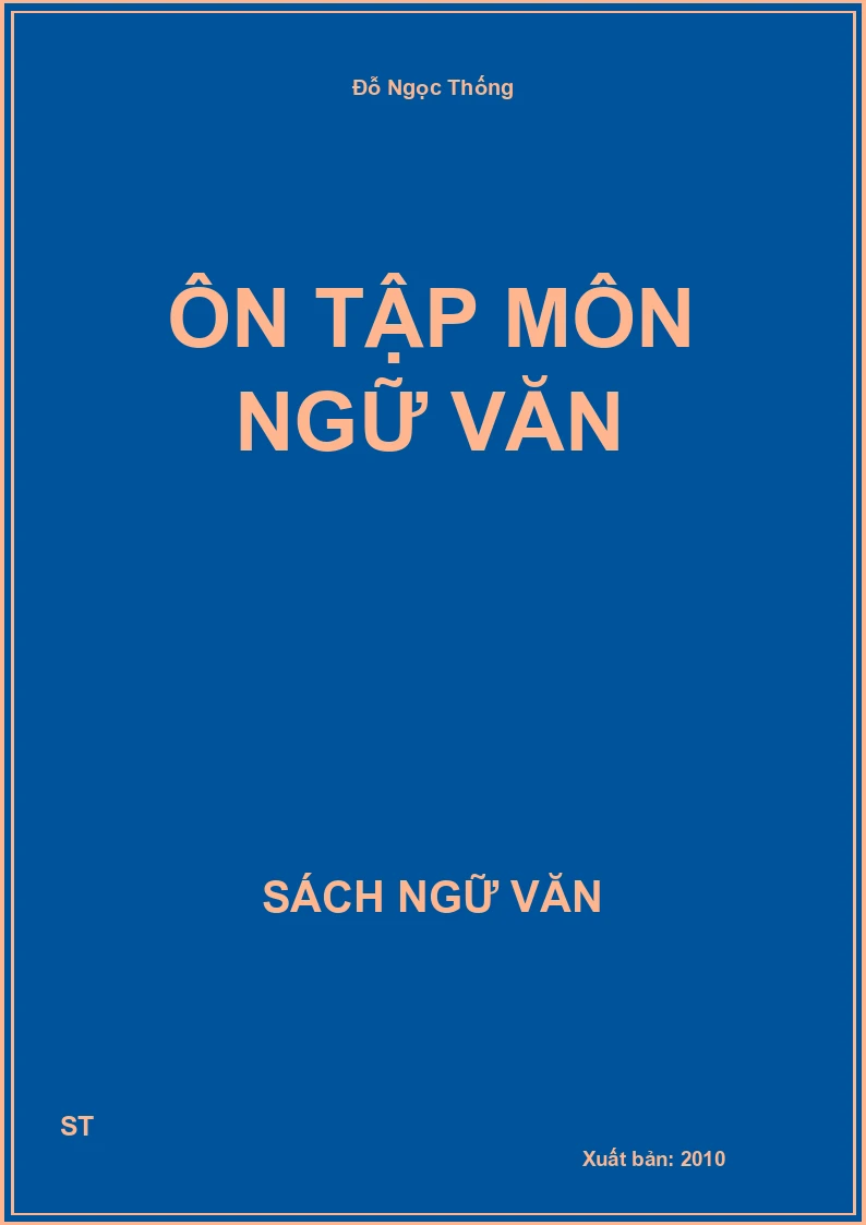 Ôn tập môn Ngữ Văn