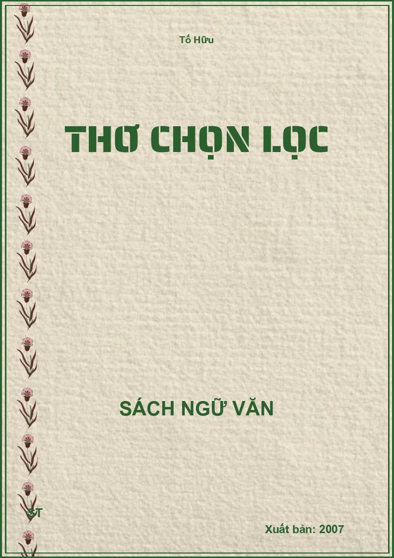 Thơ chọn lọc