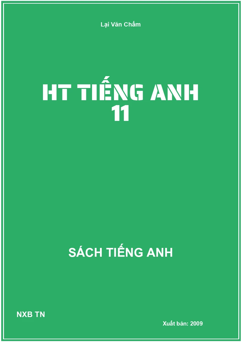 HT Tiếng Anh 11