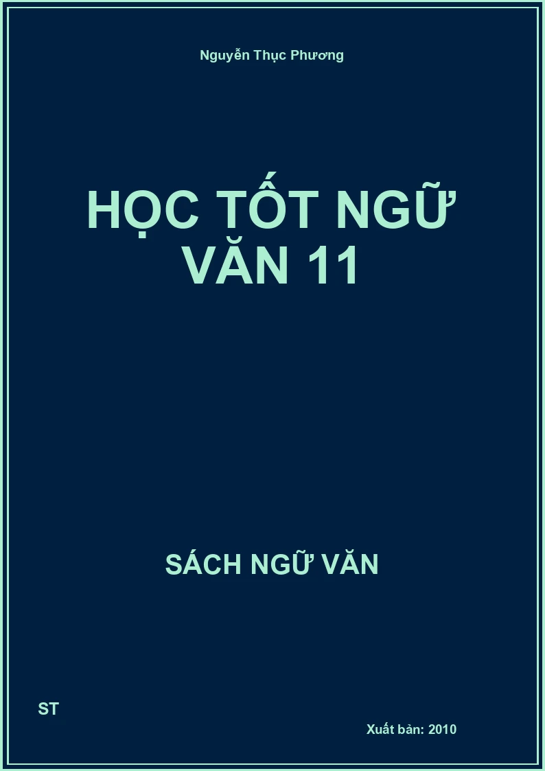Học tốt Ngữ văn 11