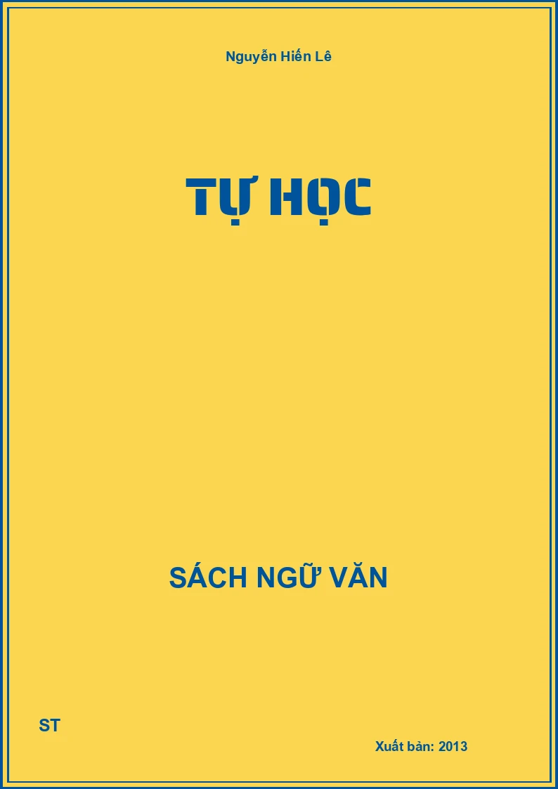 Tự học