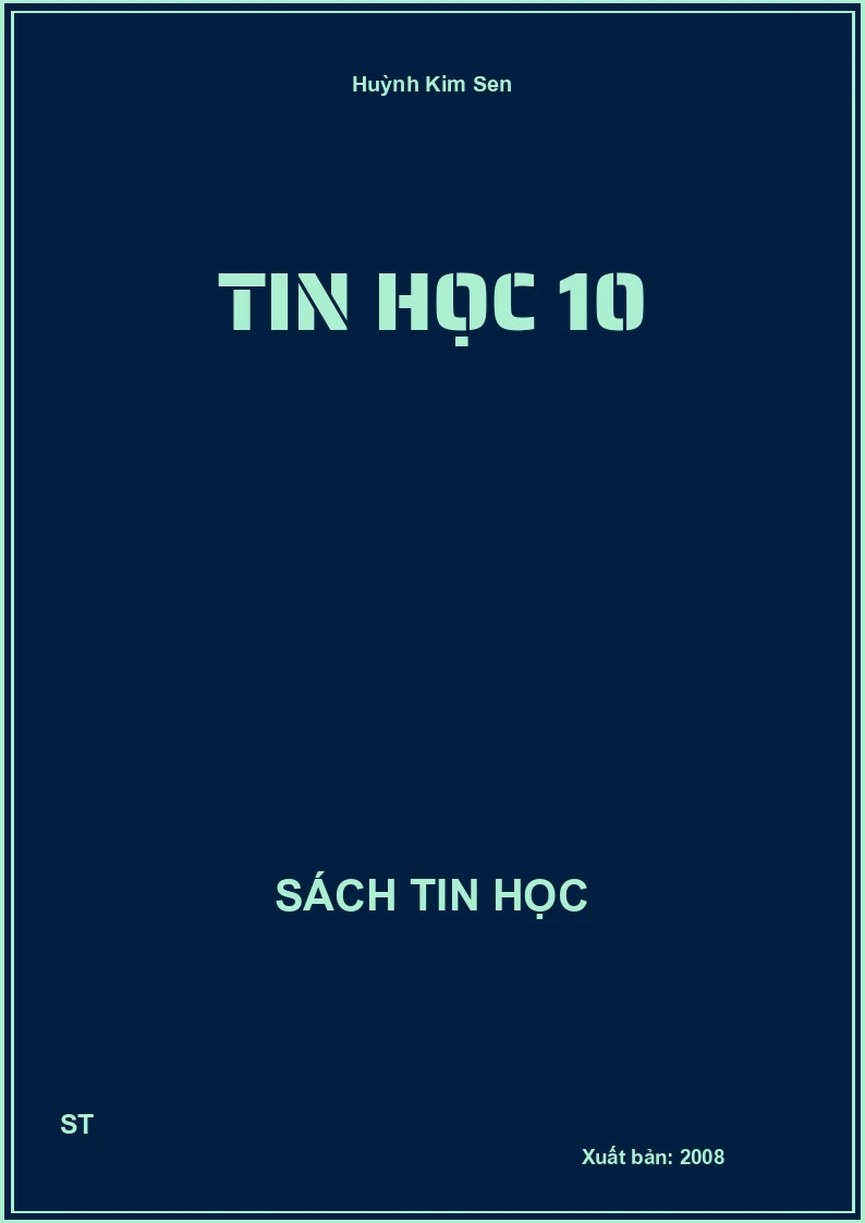 Tin Học 10