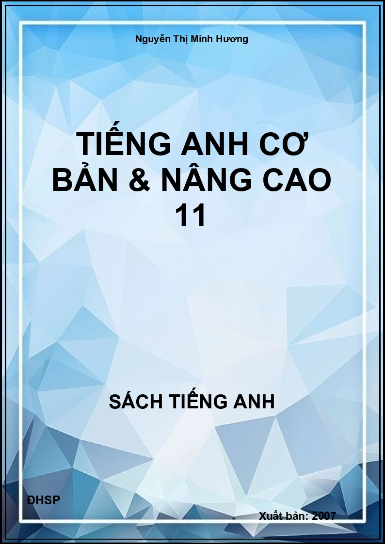 Tiếng Anh cơ bản & nâng cao 11